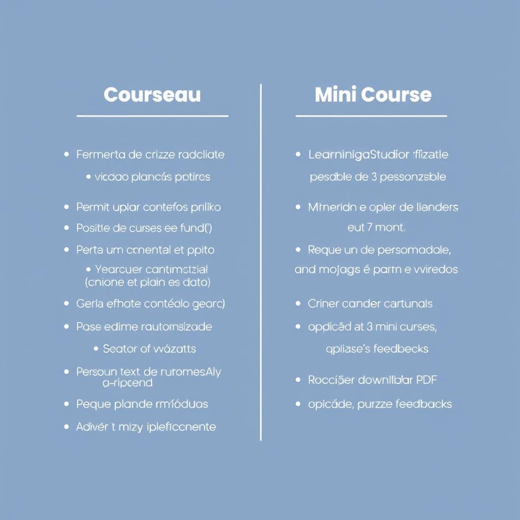 Interface de ferramentas de criação de cursos online, destacando Courseau e LearningStudioAI.