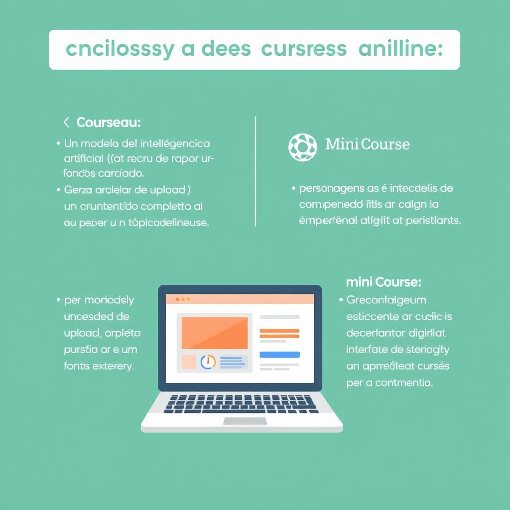 Plataformas de criação de cursos online com recursos de inteligência artificial.